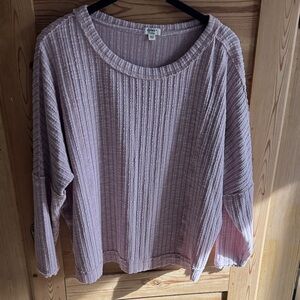Dylan Lavender Long Sleeve Top
